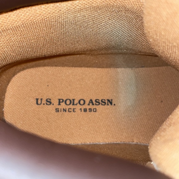 US Polo Assn. Men\'s Size 10 1/2 Beige Boots New!!!
